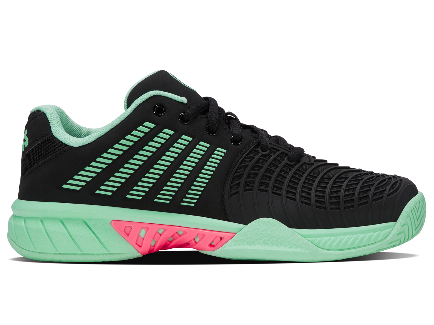 98562-007-M | EXPRESS LIGHT 3 | BLACK/NEON MINT/NEON PASTEL PINK