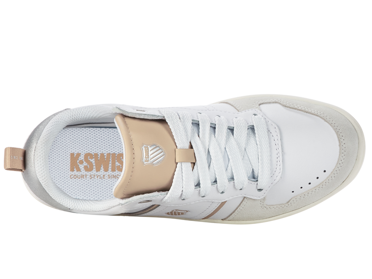 98903-905-M | LOZAN MATCH LTH | WHITE/WARM TAUPE/STARWHITE/SILVER