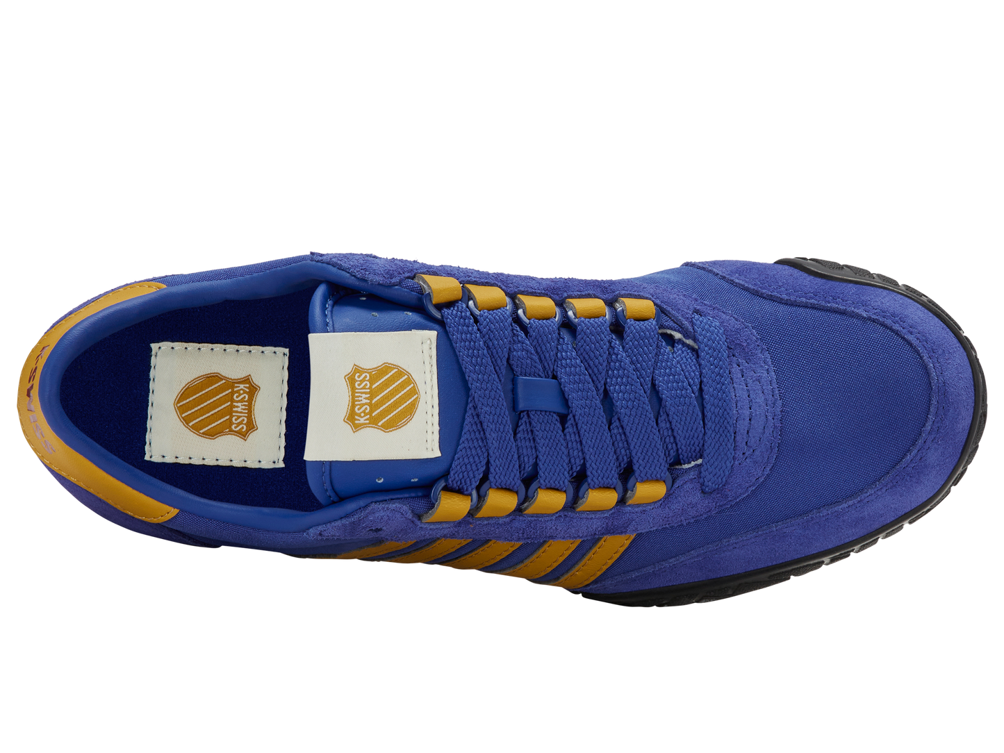 99463-482-M | VINTAGE TRAINER T | SURF THE WEB/GOLD FLAKE