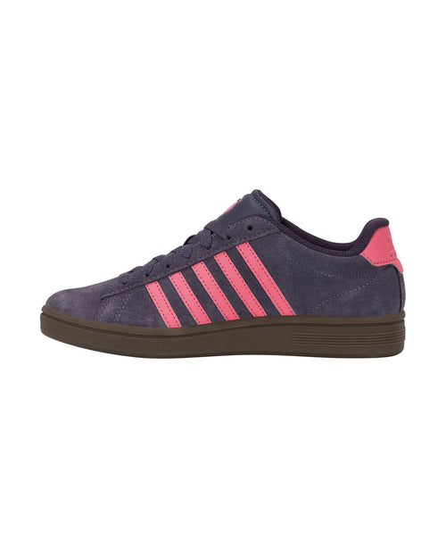 99492-537-M | COURT TIEBREAK II SDE | PURPLE VELVET/PINK LEMONADE/GUM - K-Swiss EU - 5