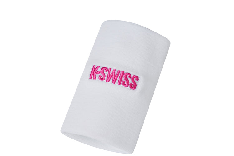 AC0214-101 | TOUR WRISTBAND | WHITE/PINK