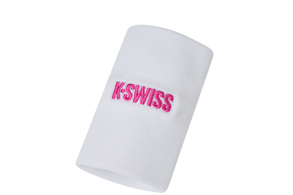 AC0214-101 | TOUR WRISTBAND | WHITE/PINK