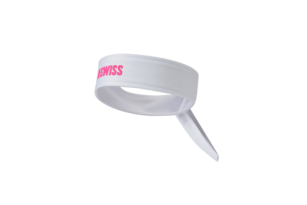 AC0215-101 | TOUR HEADBAND | WHITE/PINK