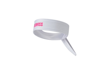 AC0215-101 | TOUR HEADBAND | WHITE/PINK