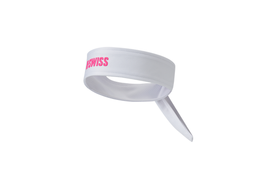 AC0215-101 | TOUR HEADBAND | WHITE/PINK