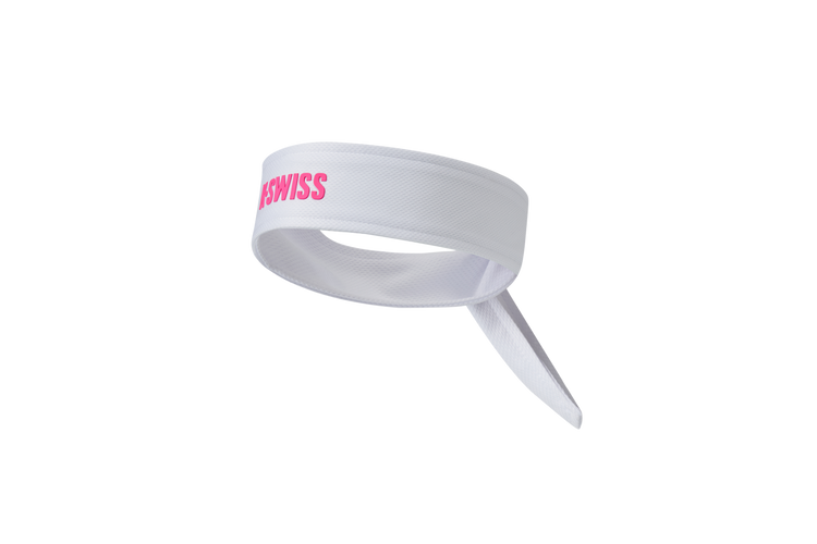 AC0215-101 | TOUR HEADBAND | WHITE/PINK