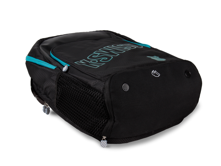 BG772-052 | CLASSIC PADEL BACKPACK | BLACK/TURQUOISE