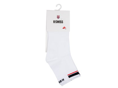 SX0406-161 | CREW SOCKS PREMIUM COTTON | WHITE/NAVY/RED