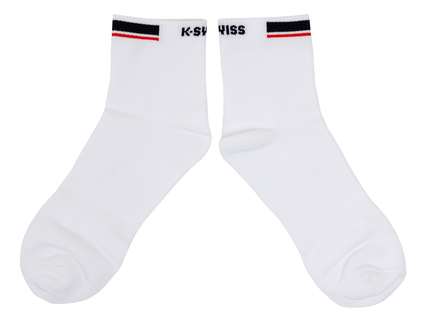 SX0406-161 | CREW SOCKS PREMIUM COTTON | WHITE/NAVY/RED