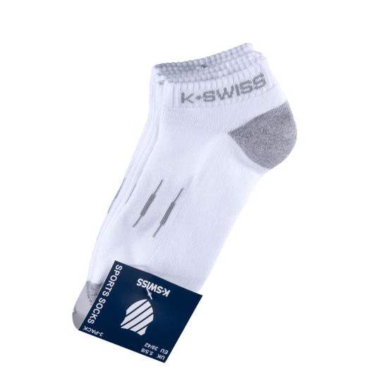 SX9100-100 | SPORT SOCKS 3-PACK | WHITE/LIGHT GREY