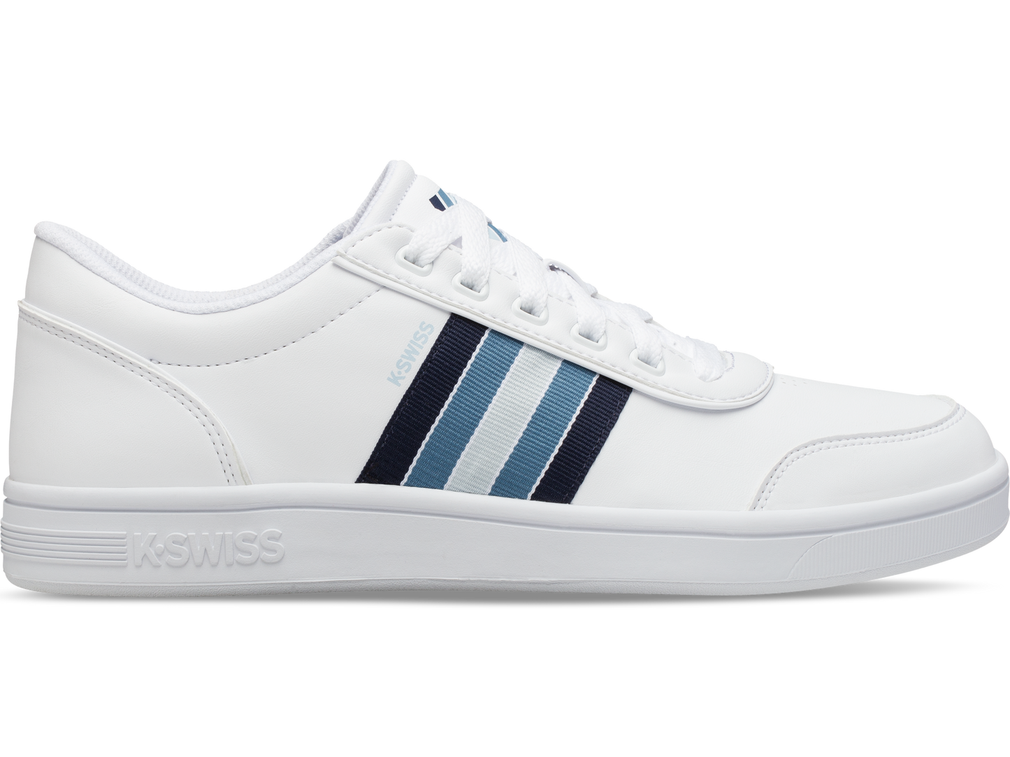 05853-171-M | MENS COURT CLARKSON S SE | WHITE/NAVY/BLUE HEAVEN/BALLAD BLUE