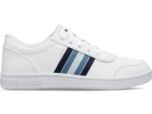 05853-171-M | MENS COURT CLARKSON S SE | WHITE/NAVY/BLUE HEAVEN/BALLAD BLUE