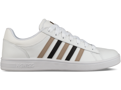 06154-127-M | COURT WINSTON | WHITE/GREIGE/BLACK