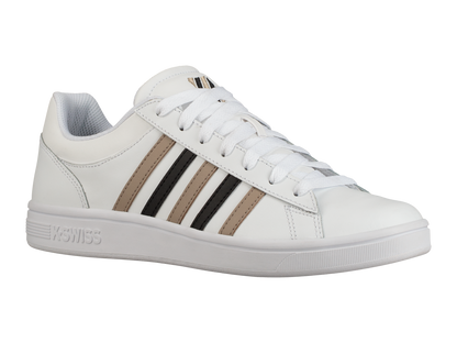 06154-127-M | COURT WINSTON | WHITE/GREIGE/BLACK