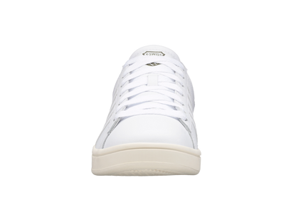 06154-135-M | COURT WINSTON | WHITE/DEEP LICHEN GREEN/ANTIQUE WHITE