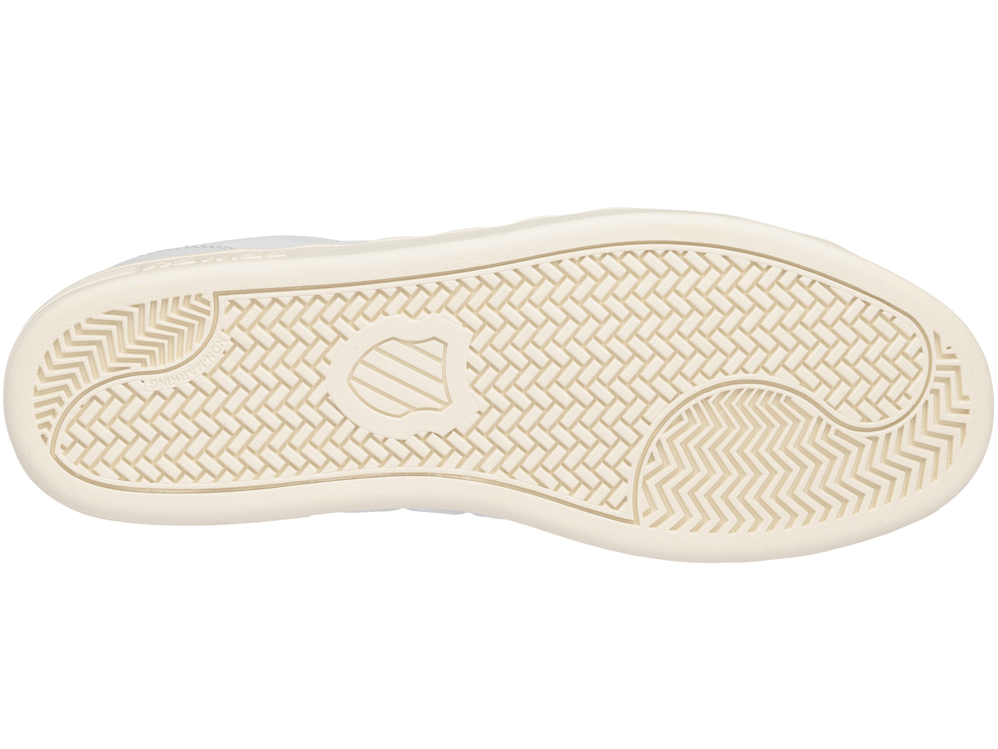 06154-135-M | COURT WINSTON | WHITE/DEEP LICHEN GREEN/ANTIQUE WHITE