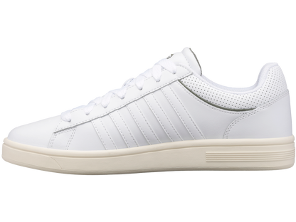 06154-135-M | COURT WINSTON | WHITE/DEEP LICHEN GREEN/ANTIQUE WHITE