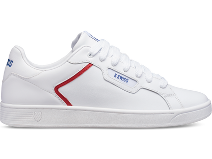 06347-113-M | MENS CLEAN COURT II CMF | WHITE/CORPORATE