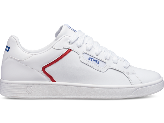 06347-113-M | MENS CLEAN COURT II CMF | WHITE/CORPORATE