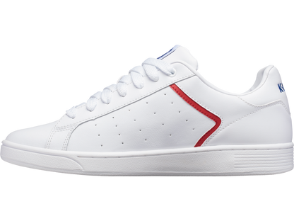 06347-113-M | MENS CLEAN COURT II CMF | WHITE/CORPORATE