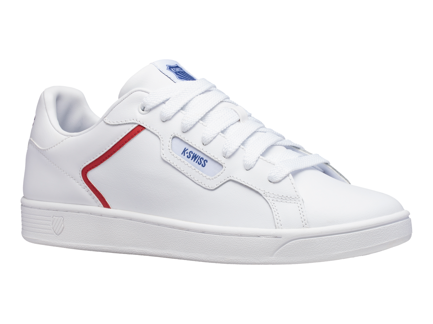 06347-113-M | MENS CLEAN COURT II CMF | WHITE/CORPORATE