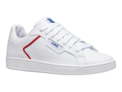 06347-113-M | MENS CLEAN COURT II CMF | WHITE/CORPORATE