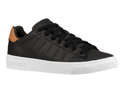 06396-064-M | COURT FRASCO P | BLACK/COGNAC