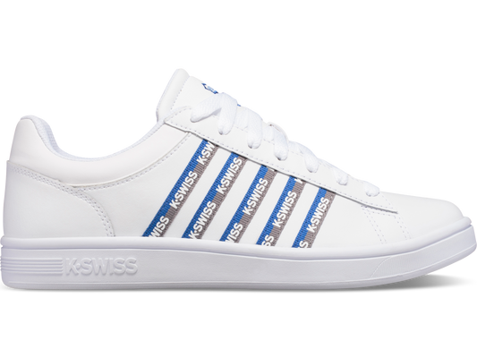 06933-143-M | COURT WINSTON TAPE | WHITE/LAPIS BLUE/STINGRAY