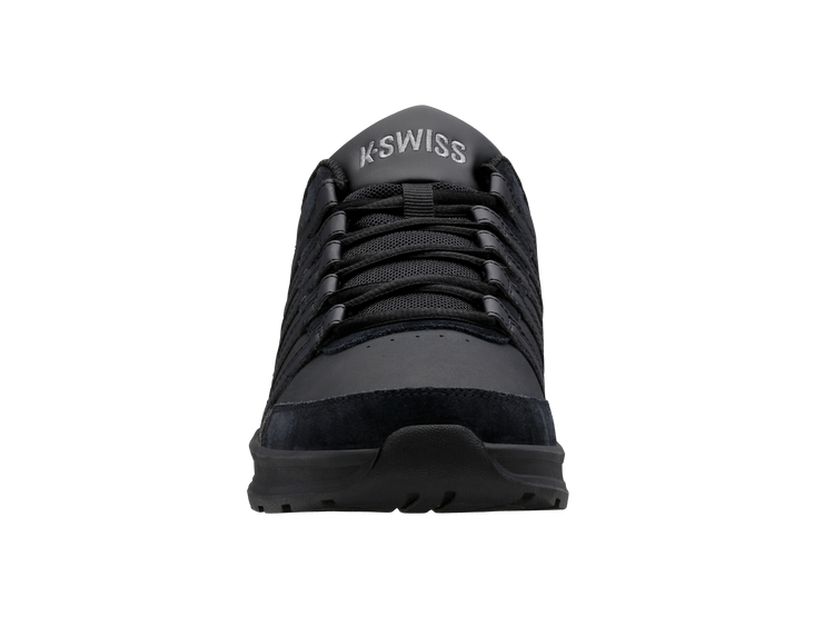 Black k discount swiss sneakers