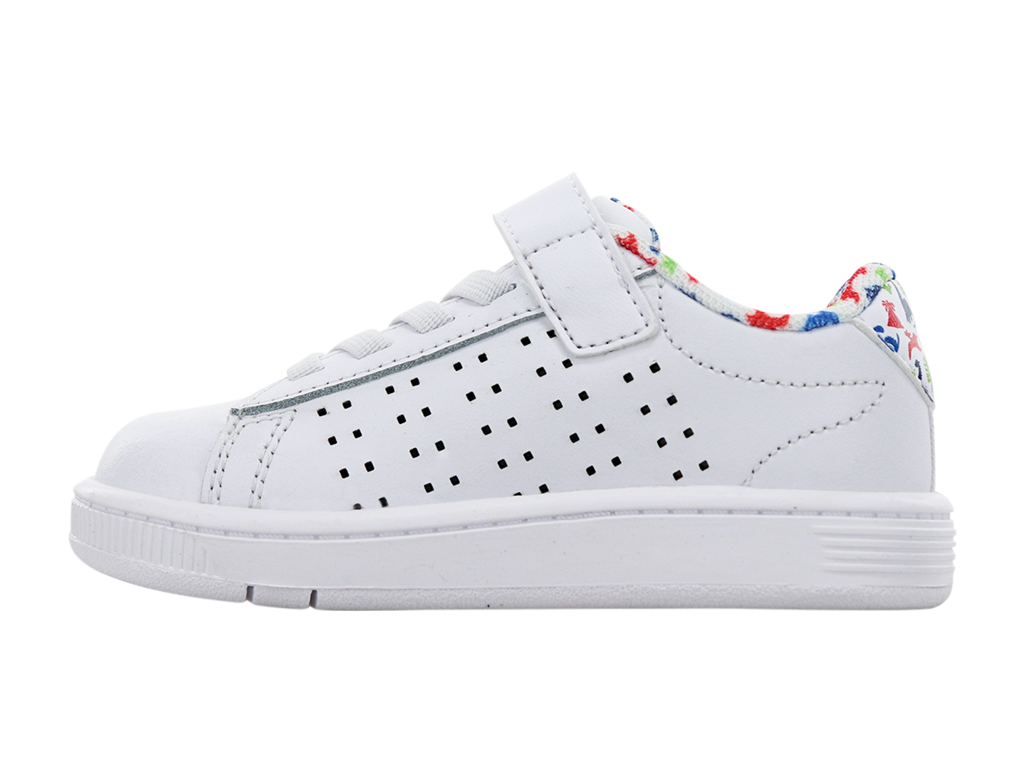 26808-111-M | COURT CASPER VLC | WHITE/DINO