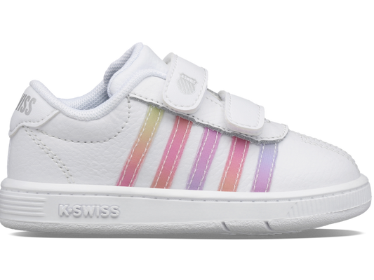 27004-103-M | CLASSIC PRO EL STRAP | WHITE/PASTEL RAINBOW