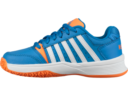 55629-428-M | COURT SMASH OMNI | BRILLIANT BLUE/NEON ORANGE/WHITE