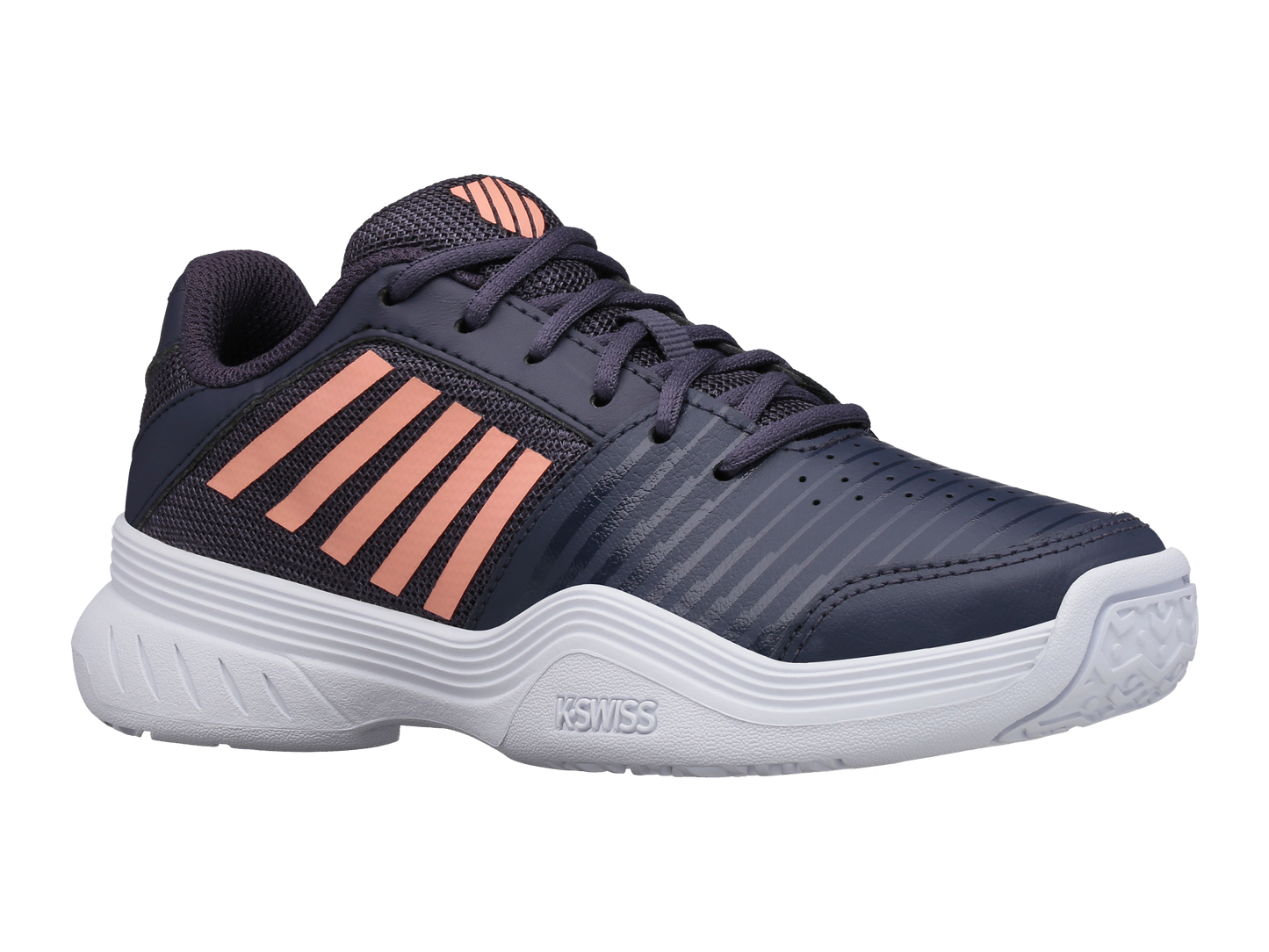 56609-034-M | COURT EXPRESS OMNI | GRAYSTONE/PEACH NECTAR/WHITE