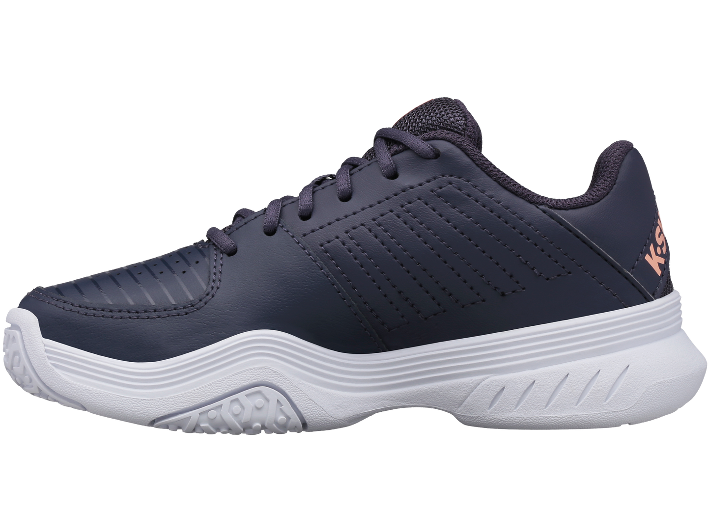 56609-034-M | COURT EXPRESS OMNI | GRAYSTONE/PEACH NECTAR/WHITE