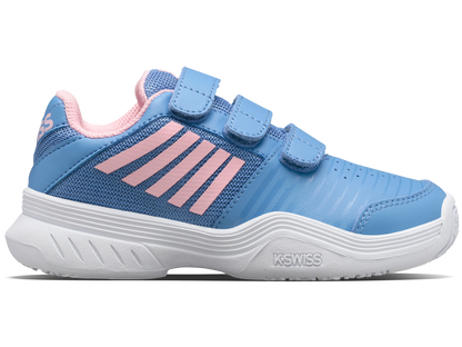 56610-454-M | COURT EXPRESS STRAP OMNI | SILVER LAKE BLUE/WHITE/ORCHID PINK