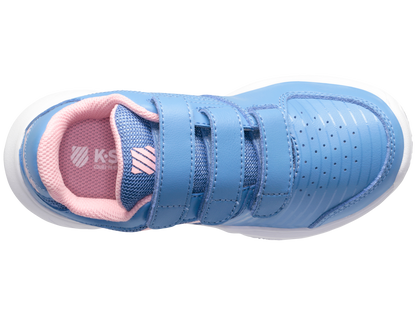 56610-454-M | COURT EXPRESS STRAP OMNI | SILVER LAKE BLUE/WHITE/ORCHID PINK