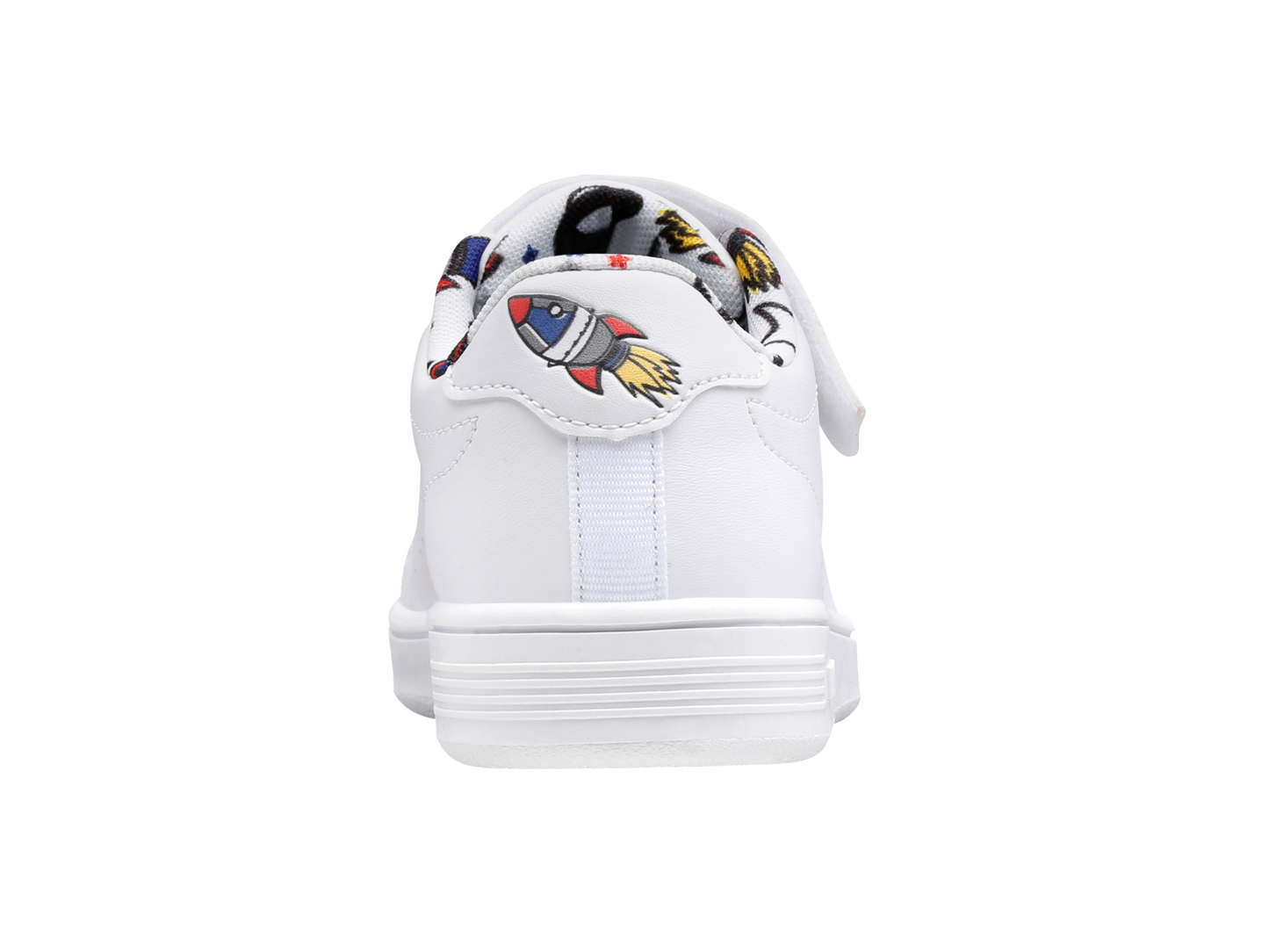 56808-164-M | COURT CASPER VLC | WHITE/ROCKETS