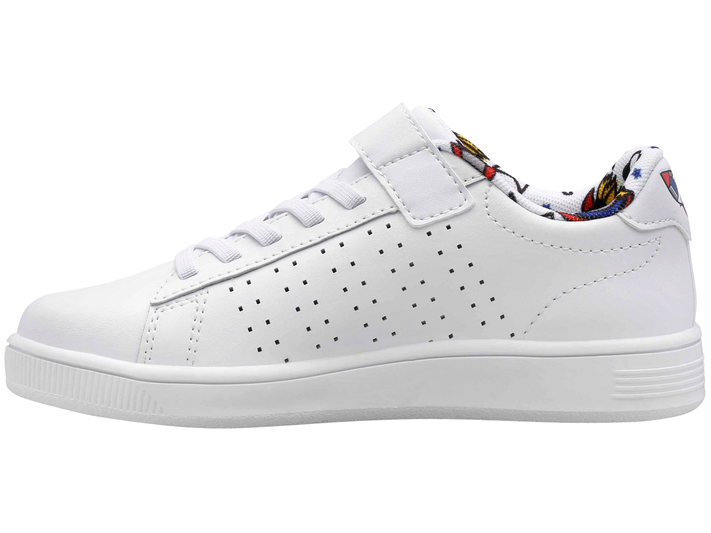 56808-164-M | COURT CASPER VLC | WHITE/ROCKETS