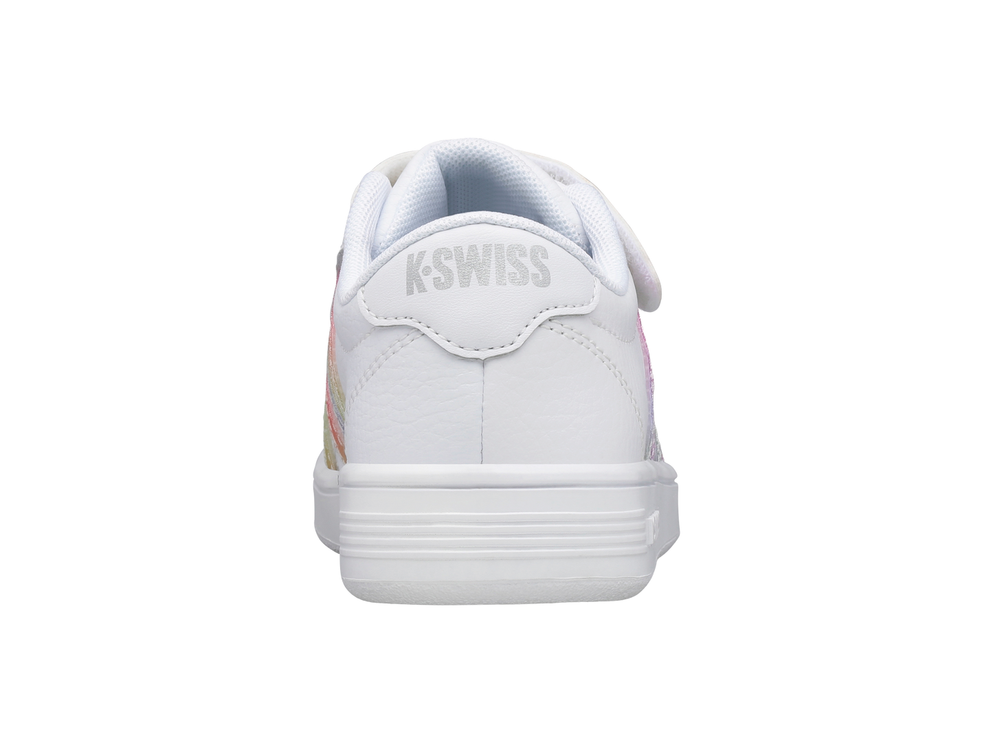 57005-103-M | CLASSIC PRO STRAP | WHITE/PASTEL RAINBOW