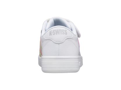 57005-103-M | CLASSIC PRO STRAP | WHITE/PASTEL RAINBOW