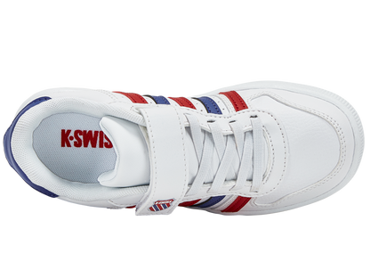 57006-113-M | COURT PALISADES STRAP | WHITE/CORPORATE