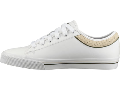 75450-145-M | UNISEX BCV LEATHER | WHITE/RIFLE GREEN/WHISPER WHITE