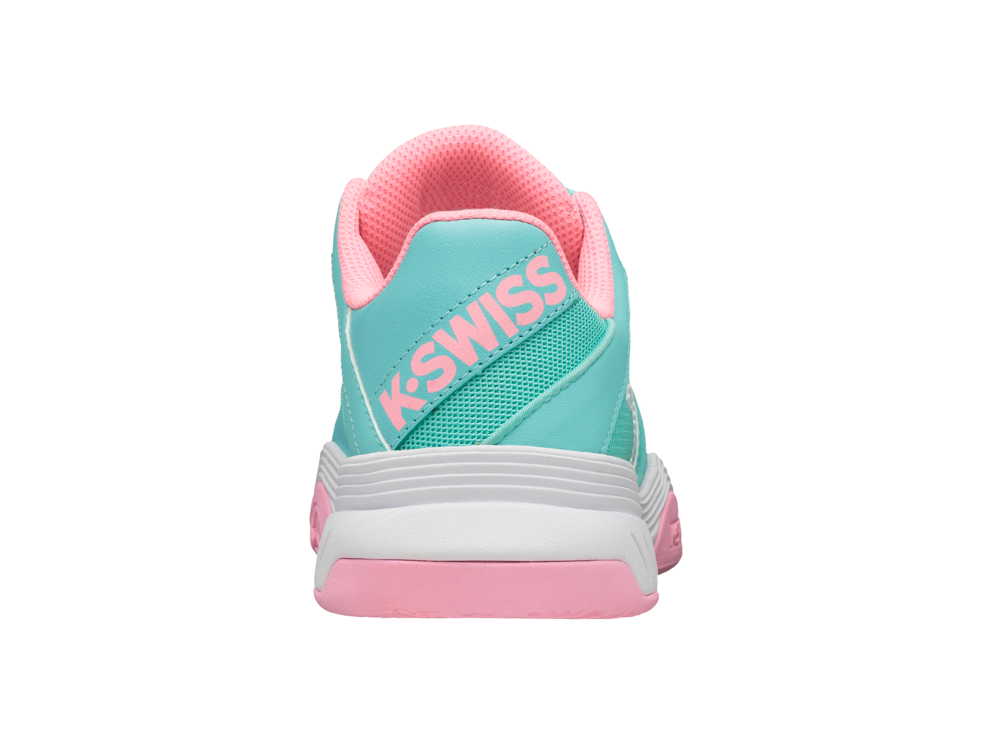 86609-437-M | COURT EXPRESS OMNI | ARUBA BLUE/SOFT NEON PINK/WHITE