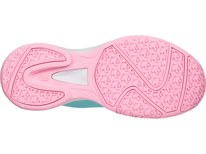 86609-437-M | COURT EXPRESS OMNI | ARUBA BLUE/SOFT NEON PINK/WHITE