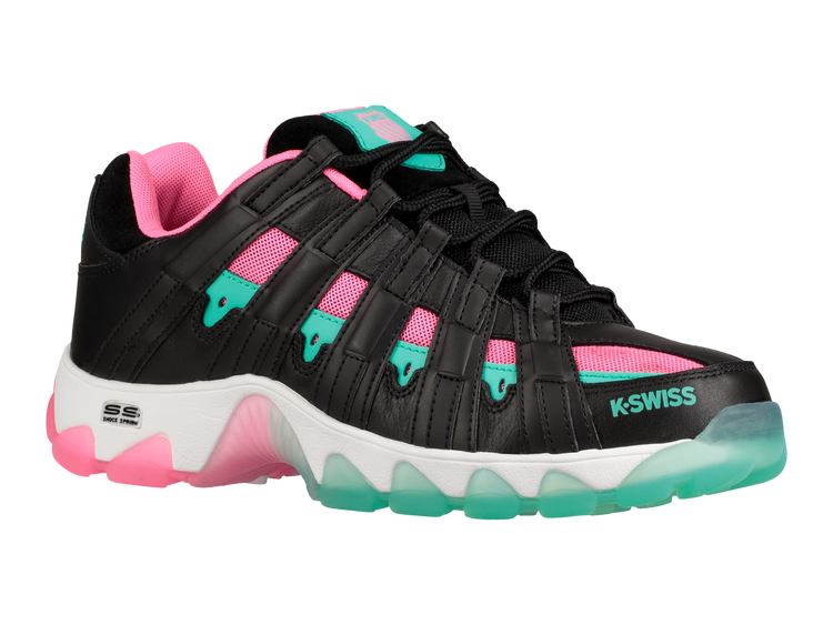 Black and online pink k swiss
