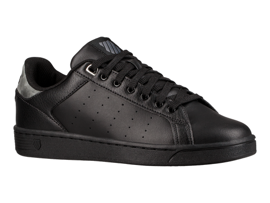 95353-006-M | WOMENS CLEAN COURT CMF | BLACK/CHARCOAL