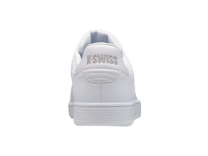 95353-148-M | WOMENS CLEAN COURT CMF | WHITE/GULL GRAY/WHITE