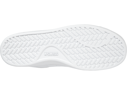 95353-198-M | WOMENS CLEAN COURT CMF | WHITE/OYSTER WHITE