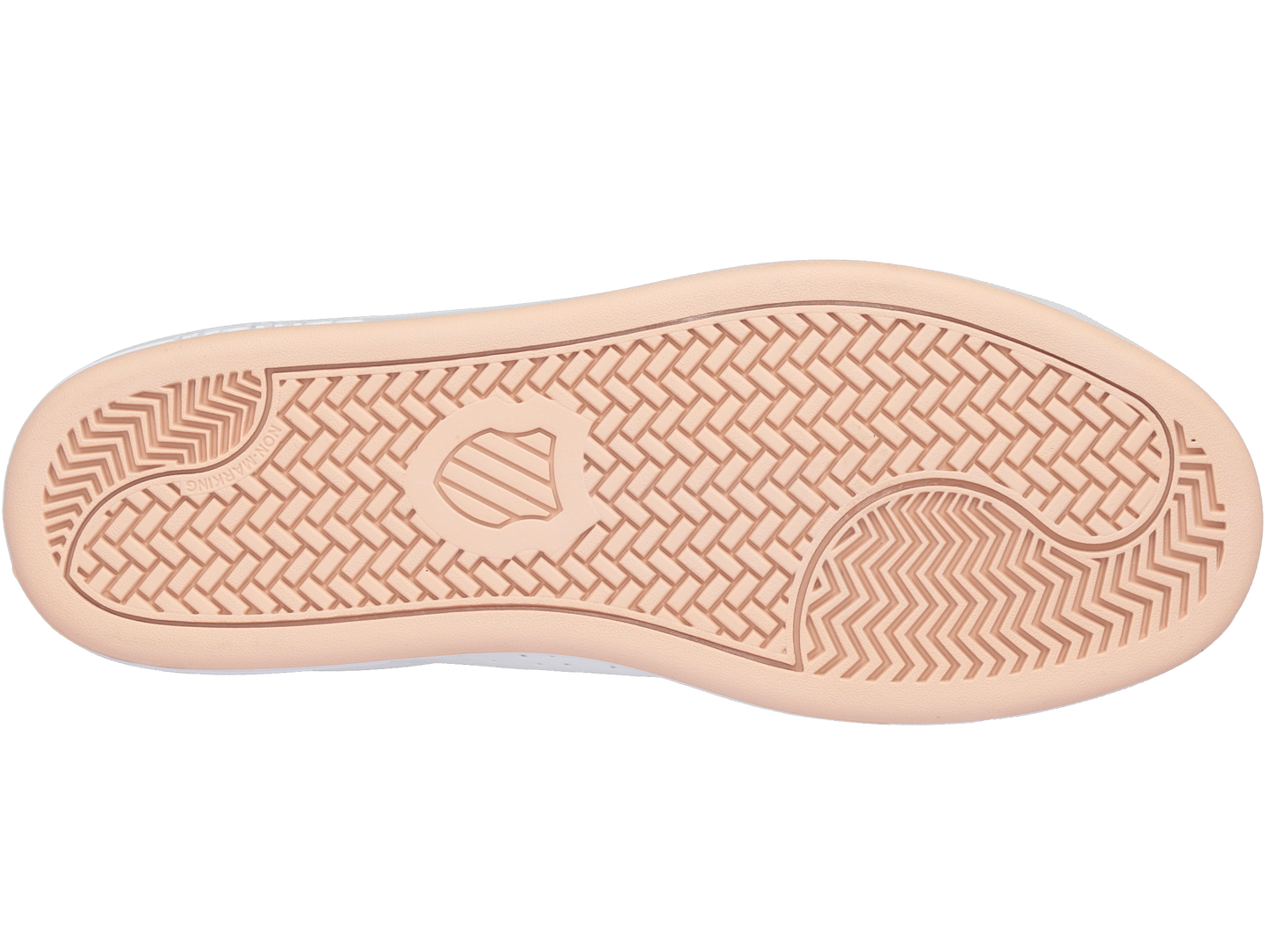 95586-172-M | COURT CASPER | WHITE/PEACH NECTAR/GRAYSTONE
