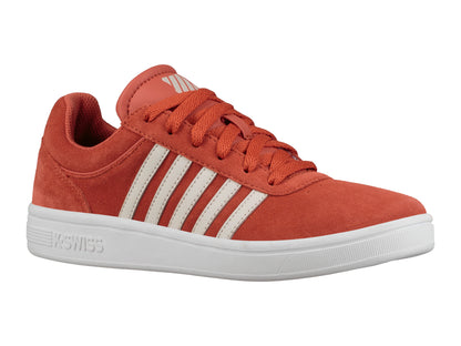 95676-826-M | WOMENS COURT CHESWICK SDE | SUMMER FIG/WHITE SAND/WHITE